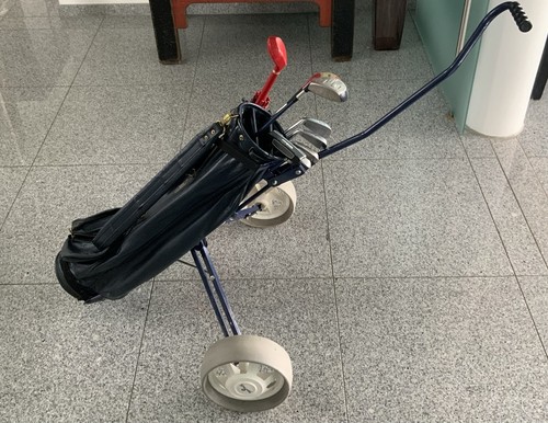 Golfschläger trolley - +,