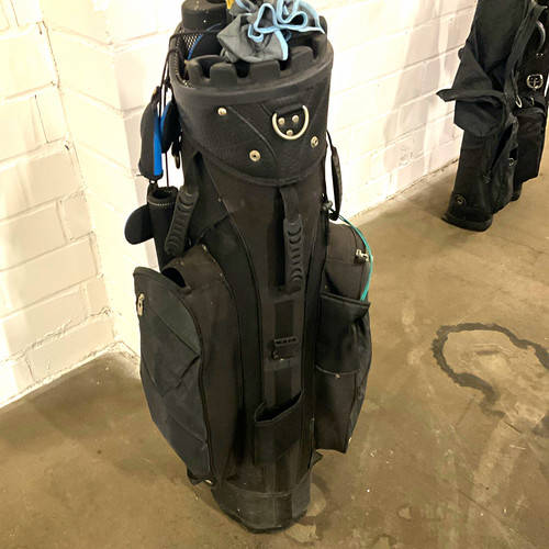 Golf trolley schwarz - 2x,