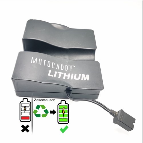 Zellentausch motocaddy lithium - zellentausch,
