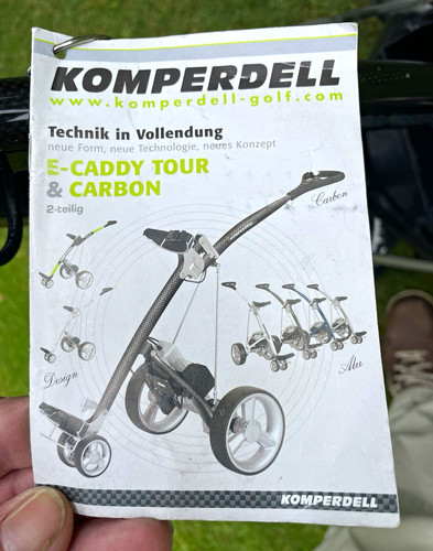 Komperdell caddy tour carbon - komperdell,